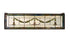 Meyda 31.5""W X 8""H Garland Swag Stained Glass Window