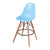 Paris Tower Barstool 2-Pack - Blue