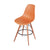 Paris Tower Barstool 2-Pack - Orange