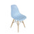 Paris Tower Side Chair Wood Leg 2-Pack 2-Pack - Blue