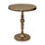 Romina Nickel Accent table Raw nickel Small