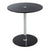 Glass Accent Table - Black