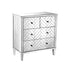 Sterling Home Decor Chatelet Chest In Clear Mirror Finish