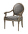 Sterling Luxe Accent Chair In Grey