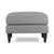 Studio Designs Home Living Room Allure Ottoman, Devon Heather