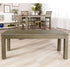 WE Furniture 48"" Durable Homestead Simple Wood Dining Bench - Aged Grey