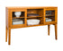 WE Furniture 52"" Hepworth Wood Buffet with Tapered Legs - Acorn