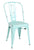 Stackable Metal Cafe Bistro Chair - Mint