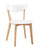 Retro Modern Wood Kitchen Dining Chairs - Set of 2