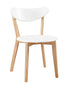 Retro Modern Wood Kitchen Dining Chairs - Set of 2