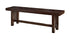 60"" Cappuccino Wood Kichen Dining Bench