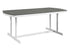 WE Furniture Coastal Outdoor Beach House Style Dining Table - Grey and White