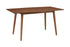 WE Furniture 60"" Wood Mid Century Design Kitchen Dining Table - Brown