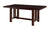 WE Furniture Wood Kitchen Dining Table with Removable Center Leaf - Cappuccino