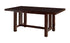 WE Furniture Wood Kitchen Dining Table with Removable Center Leaf - Cappuccino