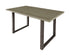 WE Furniture Contemporary Style 60"" Madison Wood Dining Table - Aged Grey