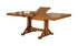 WE Furniture Antique Brown Wood Kitchen Dining Table - 30""H x 60-77""W x 40""L