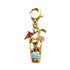 Cocktail Drink Charm Dangle in Gold