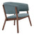 Chapel Lounge Chair Blue (Set of 2)