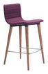 Jericho Counter Chair Purple (Set of 2)