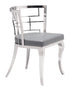 Quince Dining Chair Gray (Set of 2)