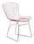 Wire Dining Chair Rose Gold (Set of 2)