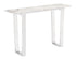 Atlas Console Table Stone & Brushed Stainless Steel