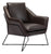 Lincoln Lounge Chair Brown