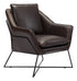 Lincoln Lounge Chair Brown