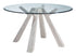 Beaumont Glass Round Dining Table