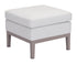 Ojai Ottoman Champagne White