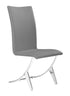 Delfin Dining Chair Gray (Set of 2)