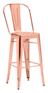 Elio Bar Chair Rose Gold (Set of 2)