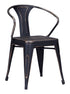 Helix Dining Chair Anti-Black Gold (Set of 2)