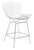 Wire Counter Chair Chrome (Set of 2)