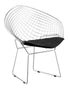 Net Dining Chair Black (Set of 2)