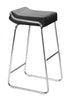 Wedge Barstool Black (Set of 2)