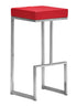 Darwen Barstool Red (Set of 2)