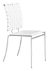 Criss Cross Dining Chair White (Set of 4)