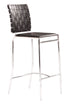 Criss Cross Counter Chair Black (Set of 2)