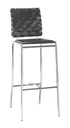 Criss Cross Barstool Black (Set of 2)