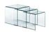 Explorer Nesting Table Clear Glass