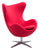 Skien Arm Chair Red