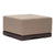 Park Island Ottoman Brown