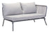 Pier Raf Double Seat Gray