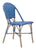 Paris Dining Chair Navy Blue&White (Set of 2)