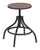 Plato Stool Rustic Wood