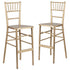 2 Pk. HERCULES Series Wood Chiavari Barstool