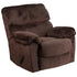 Contemporary Sharpei Microfiber Rocker Recliner
