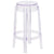 25.75'' High Transparent Counter Height Stool